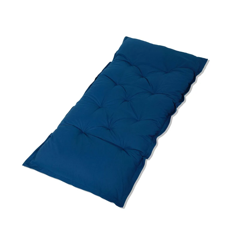 Matelas de Sol XXL 195x100 Bleu Pétrole - Épais 15cm (Lit d'Appoint & Jeu)