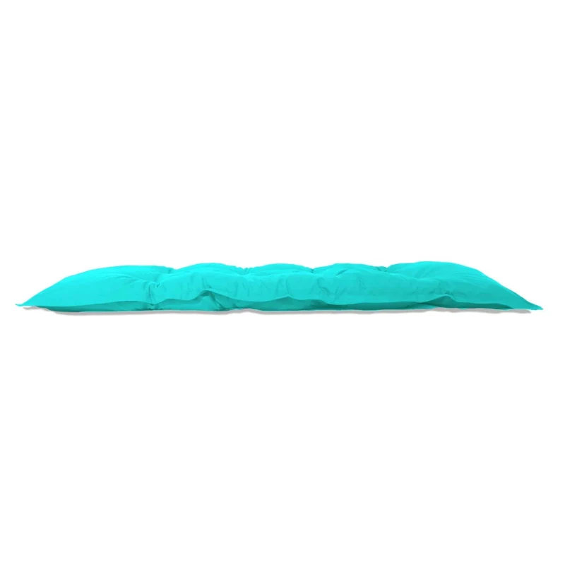 Matelas de Sol XXL 195x100 Bleu Caraïbes - Épais 15cm (Lit d'Appoint & Jeu)