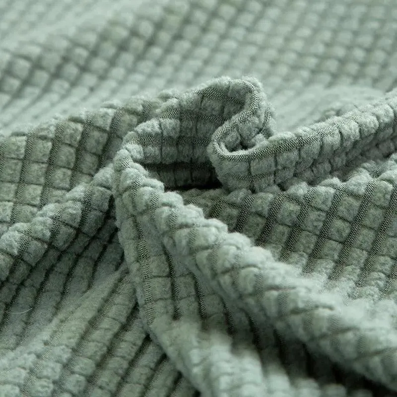 Microfibre Vert d'eau - Housse de Canapé Extensible