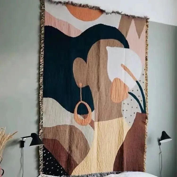 Jeté de Canapé Tissé - 130x150cm