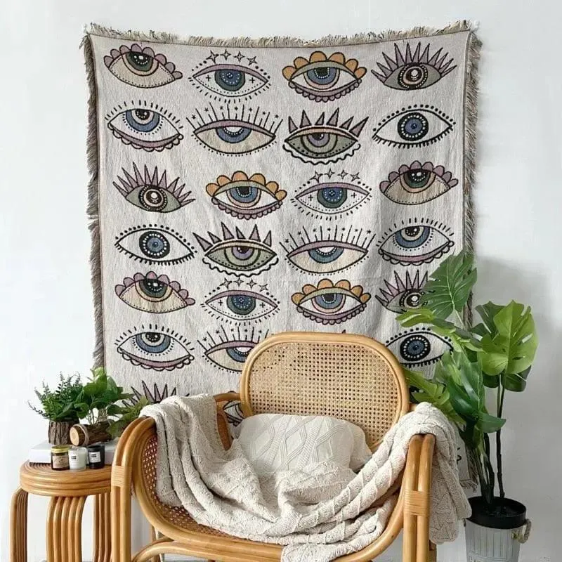 Jeté de Canapé Tissé - 130x150cm