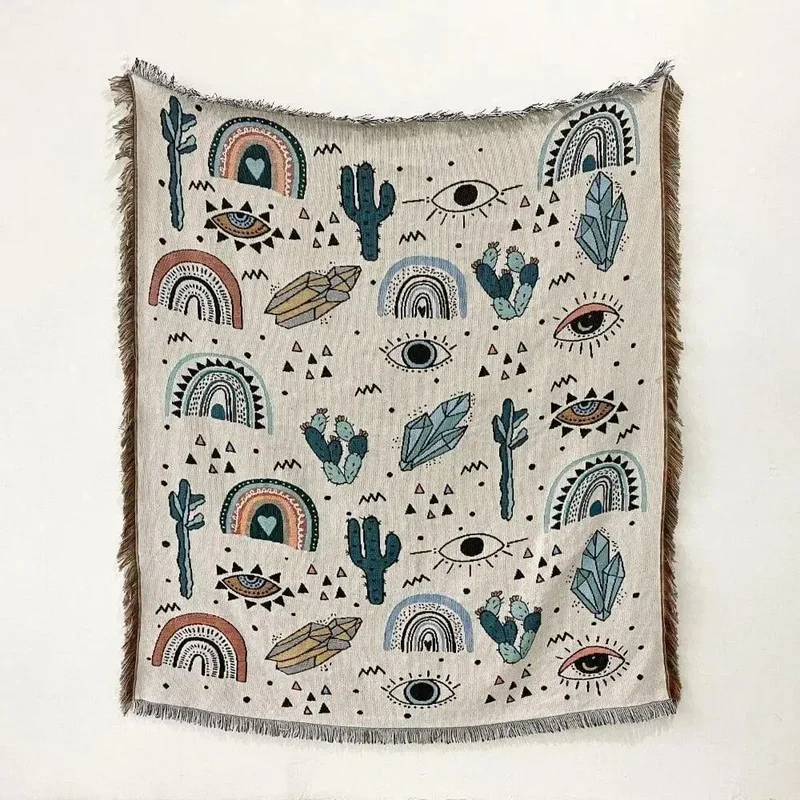 Jeté de Canapé Tissé - 130x150cm
