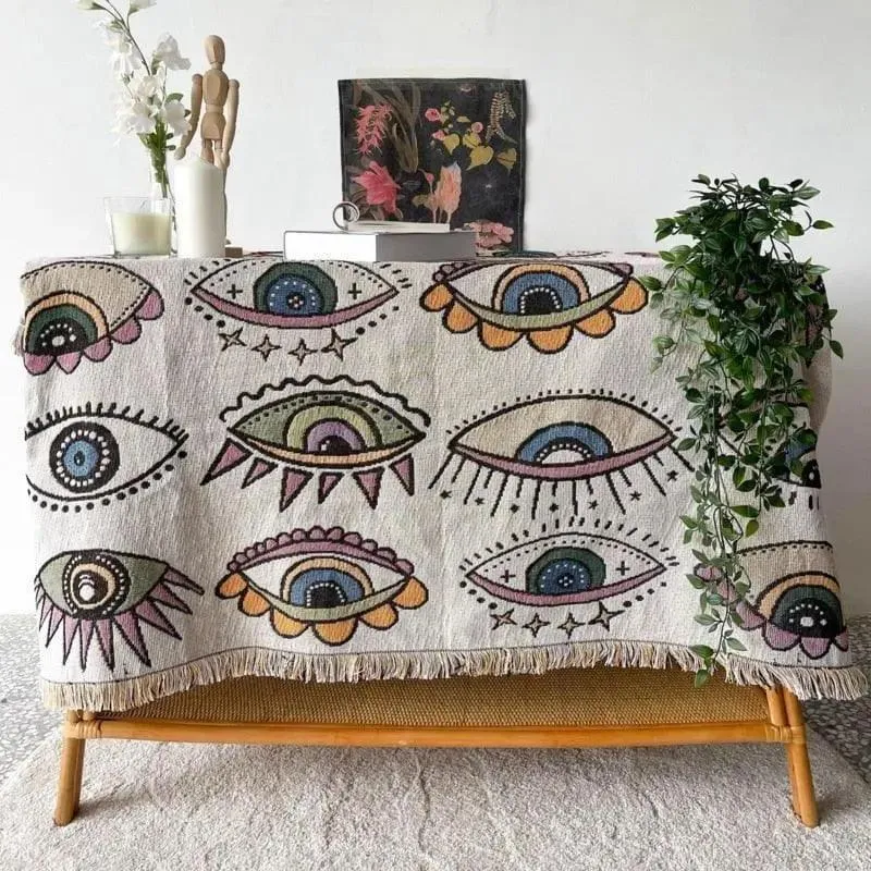 Jeté de Canapé Tissé - 130x150cm