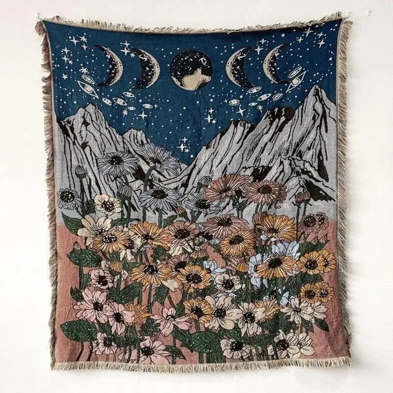 Jeté de Canapé Tissé - 130x150cm