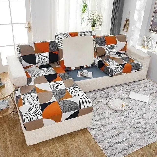 Housses de Coussins Assise & Dossier - Motifs au Choix