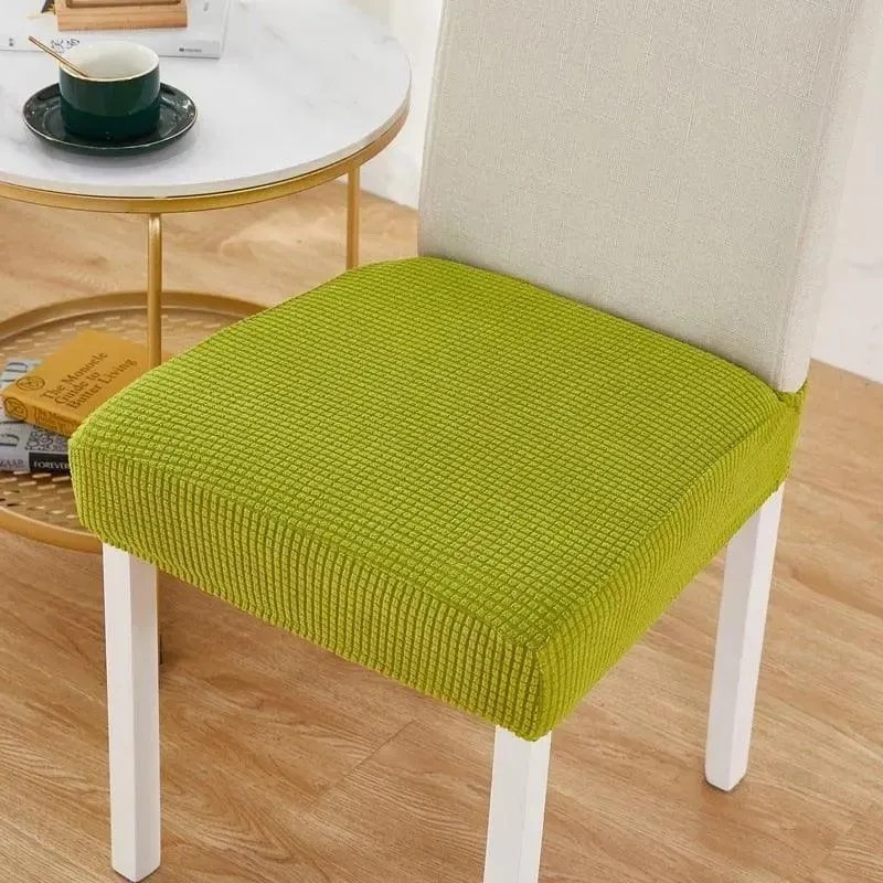 Housse de Chaise Assise Vert Gazon