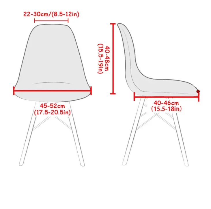 Housse de Chaise Scandinave Paloune