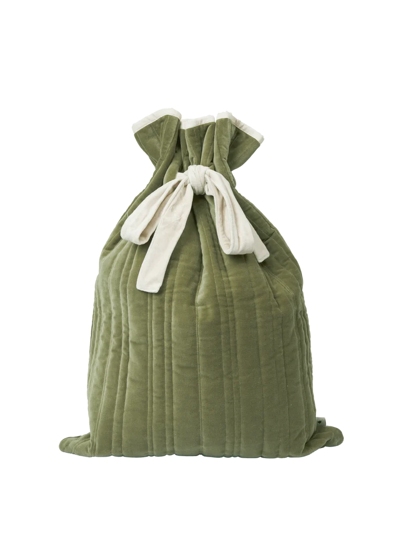 Vari Quilted Sack - Velvet - Khaki