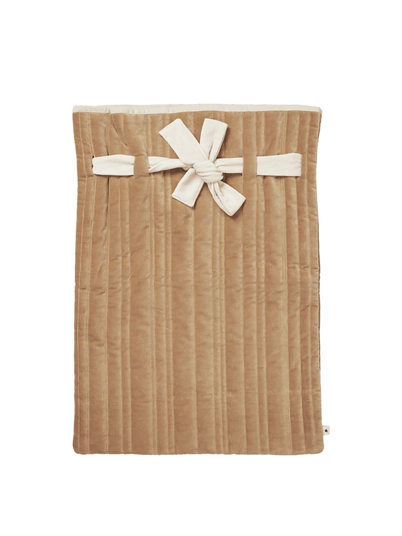 Vari Quilted Sack - Velvet - Tan