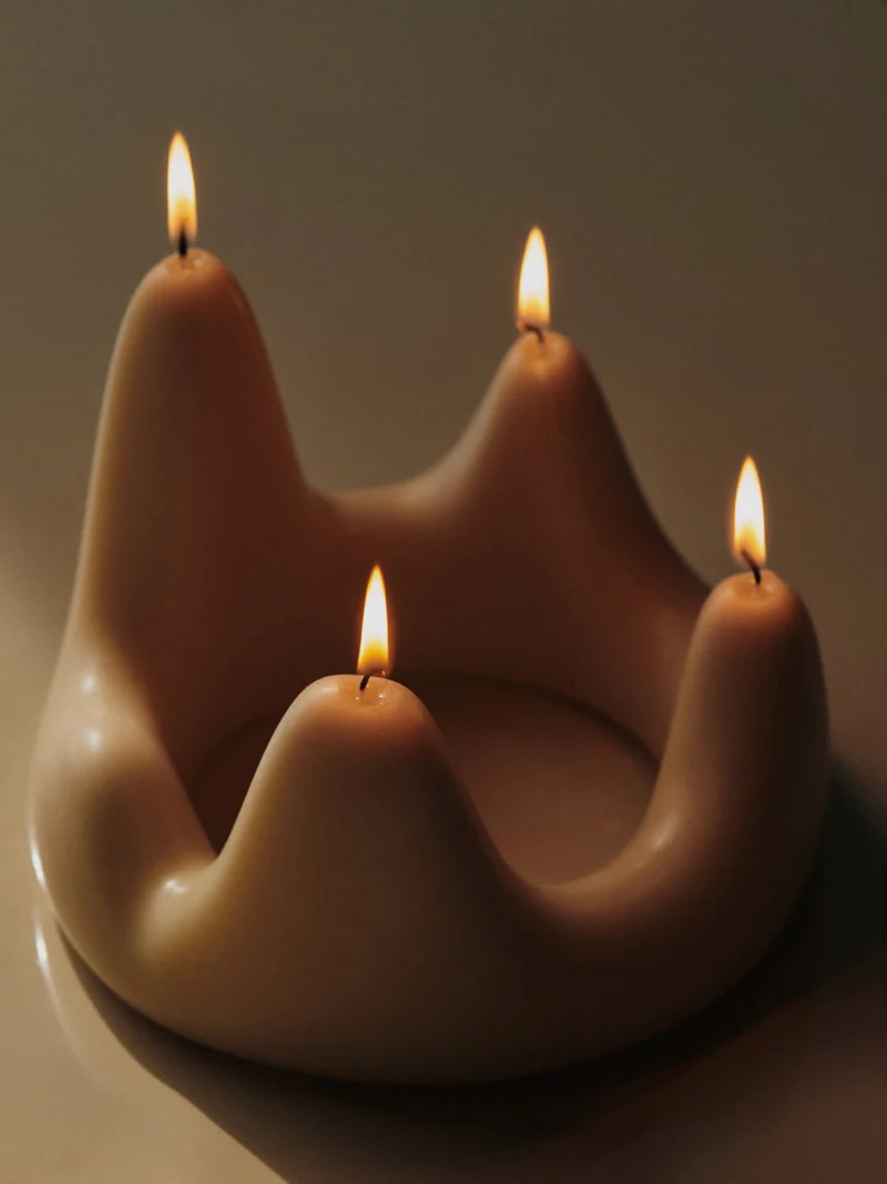 Stala Candle Ring - Sand