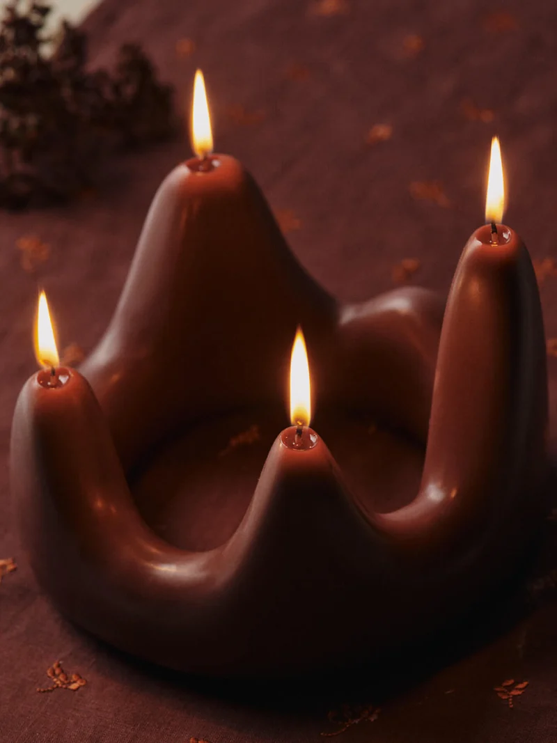 Stala Candle Ring - Dark Grape