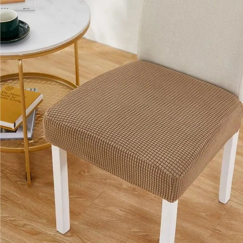 Housse de Chaise Assise Camel