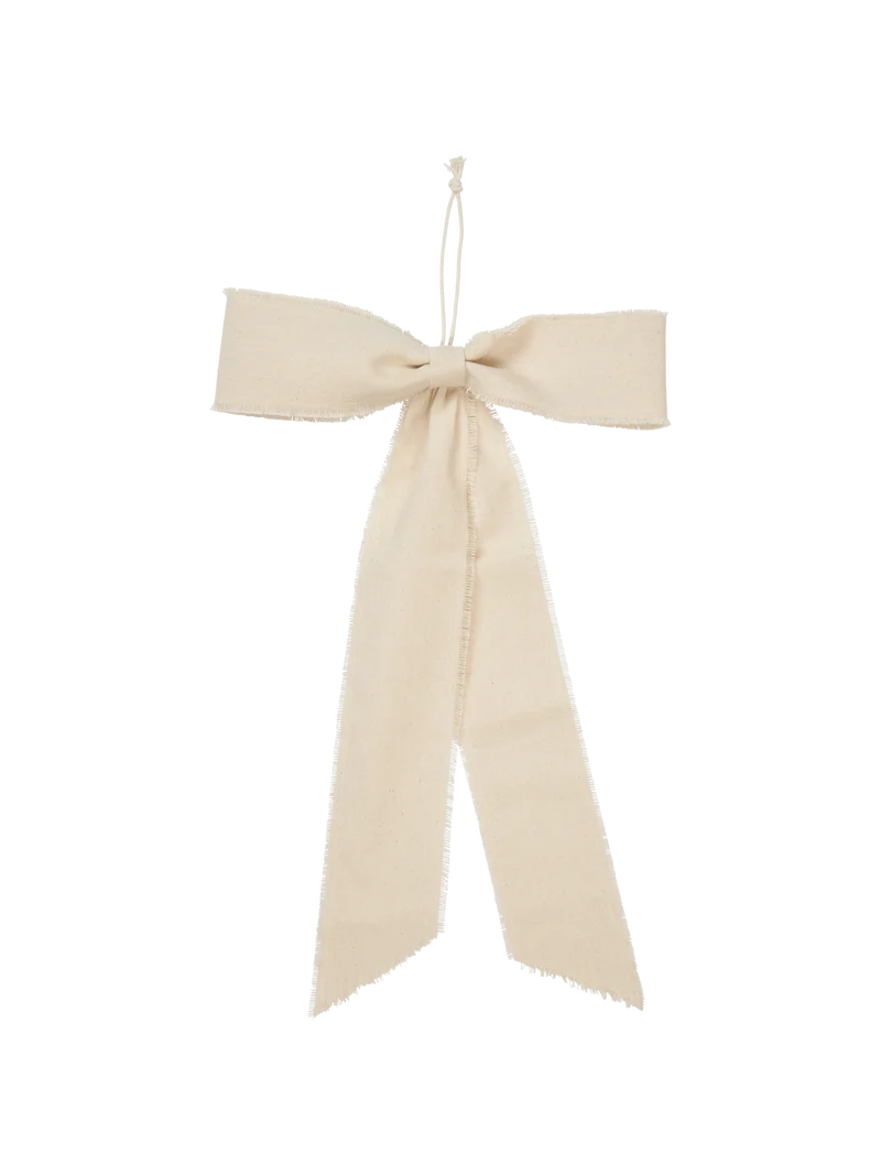 Bow Decoration - Large - Natural