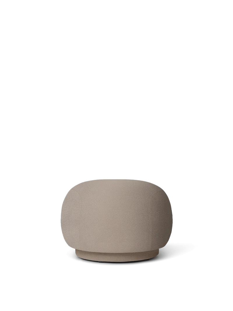 Rico Pouf - Brushed - Warm Grey