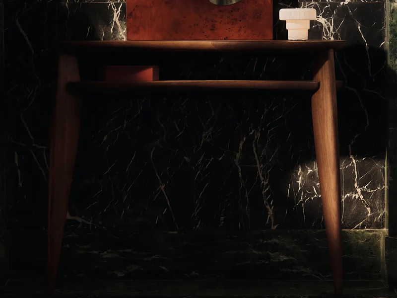 Feve Console Table - Walnut