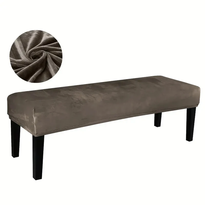Housse Banquette Fourrure Moderne SILVEN