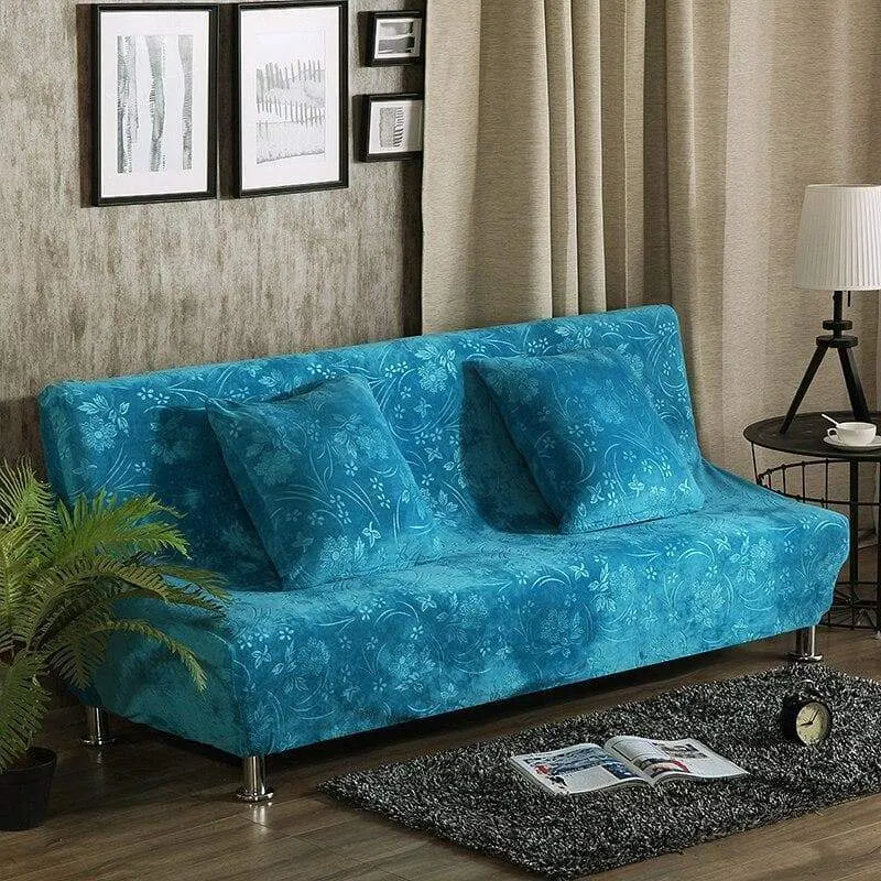 Housse Clic Clac Velours Floral