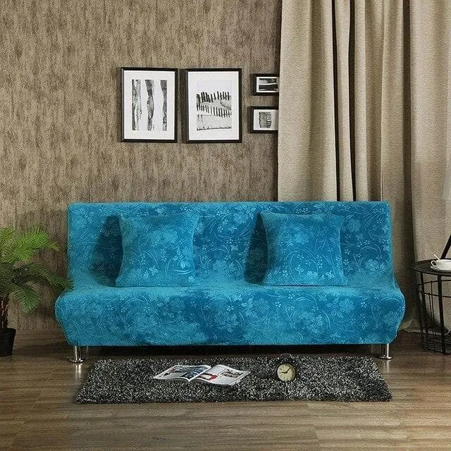 Housse Clic Clac Velours Floral