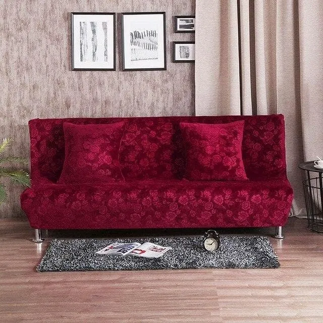 Housse Clic Clac Velours Floral