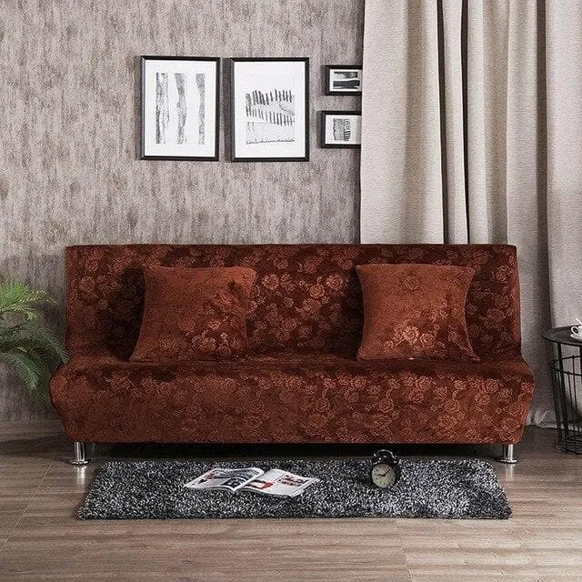 Housse Clic Clac Velours Floral