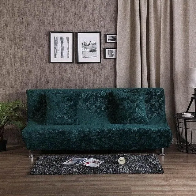Housse Clic Clac Velours Floral