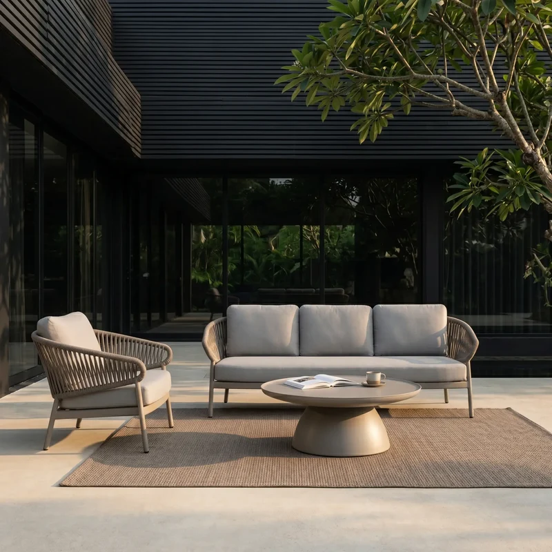 Milkshake - Outdoor Rope Sofa Set