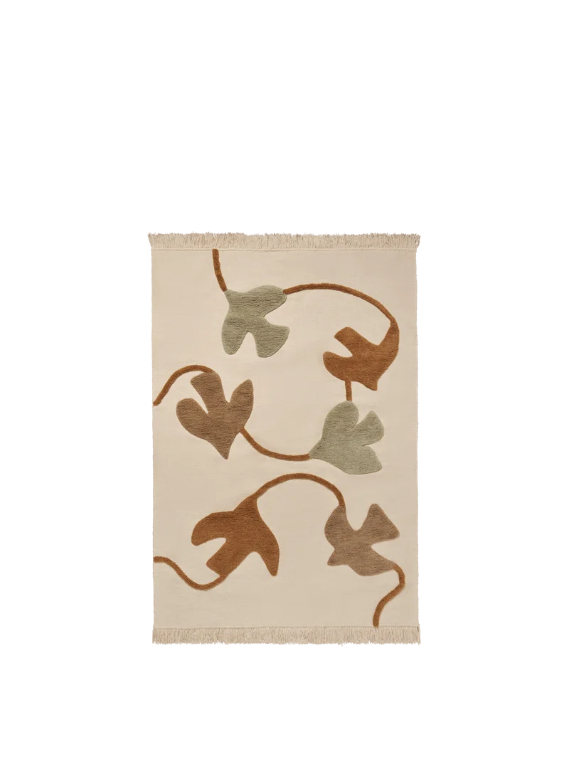 Swif Bird Wool Rug - Multi