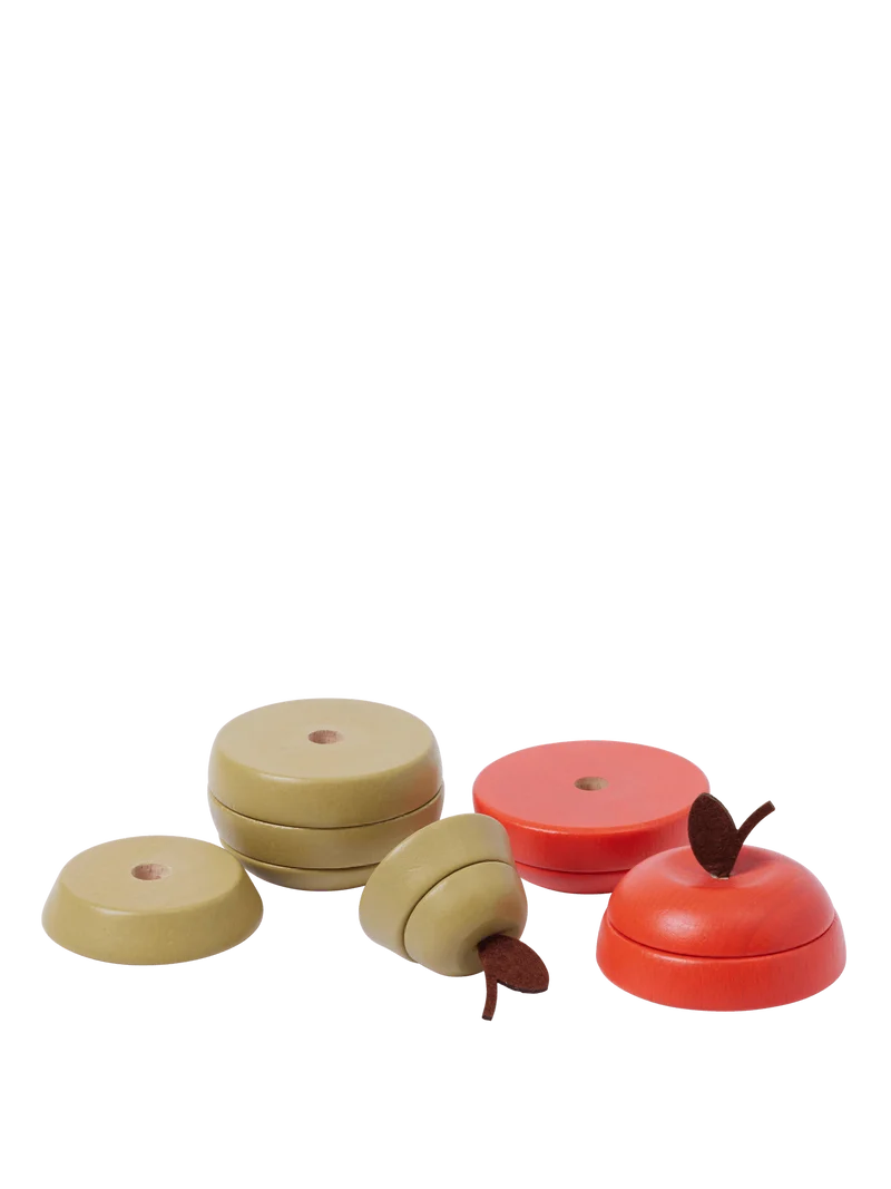 Stacking Apple and Pear - Set of 2 - Multi