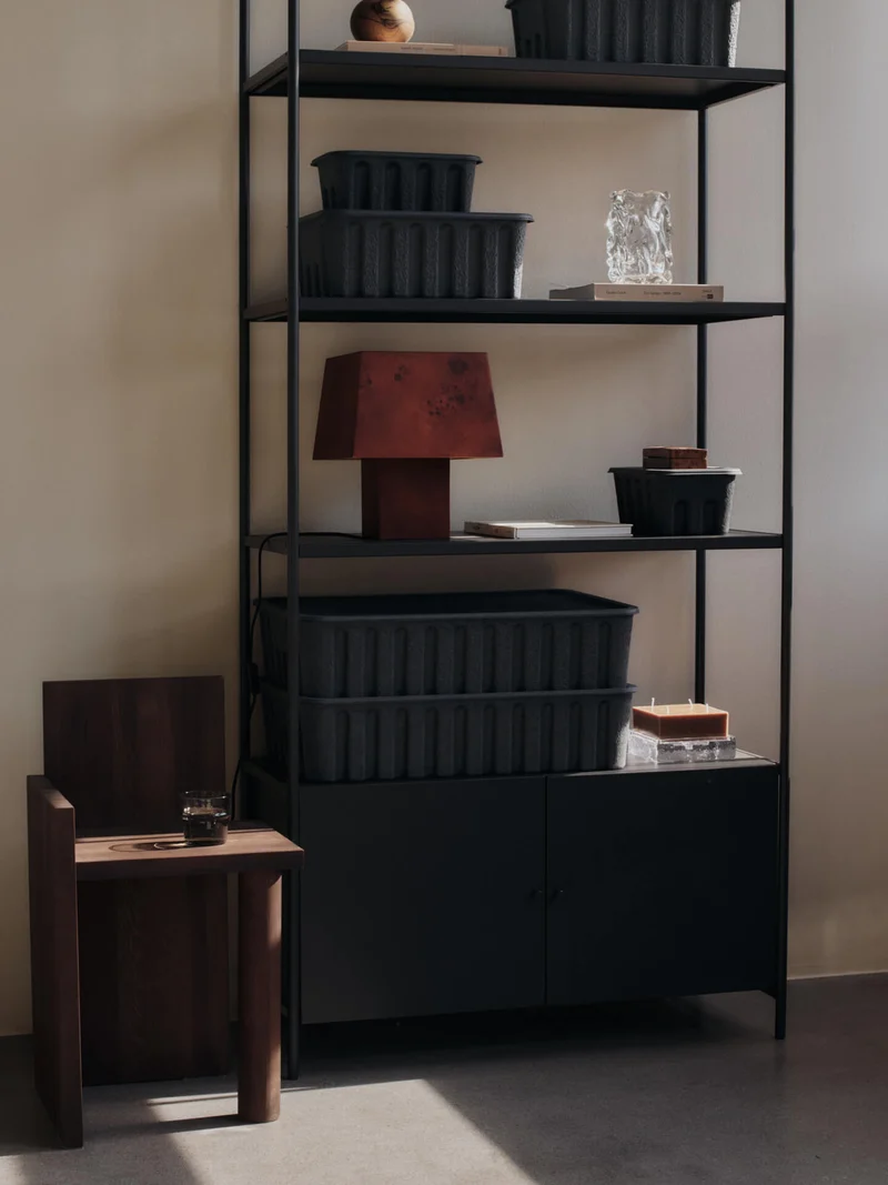 Paper Pulp Box - Extra Large - Charcoal