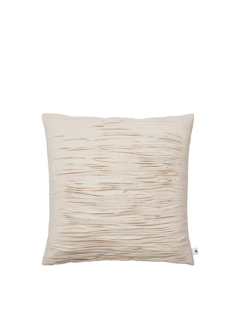 Falda Smocked Cushion - Undyed