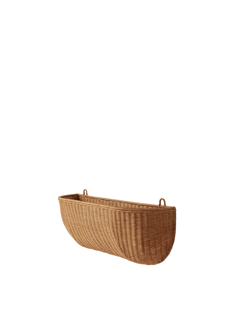 Braided Wall Pocket - 75 x 25 - Natural