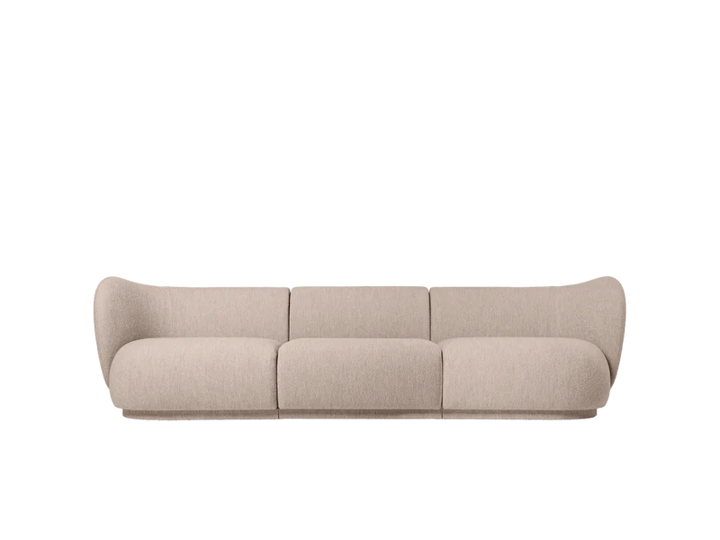 Rico Sofa Center - Soft Bouclé - Natural