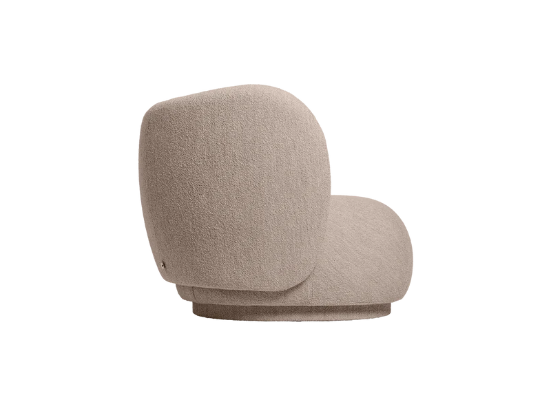 Rico Sofa Armrest Left - Soft Bouclé - Natural