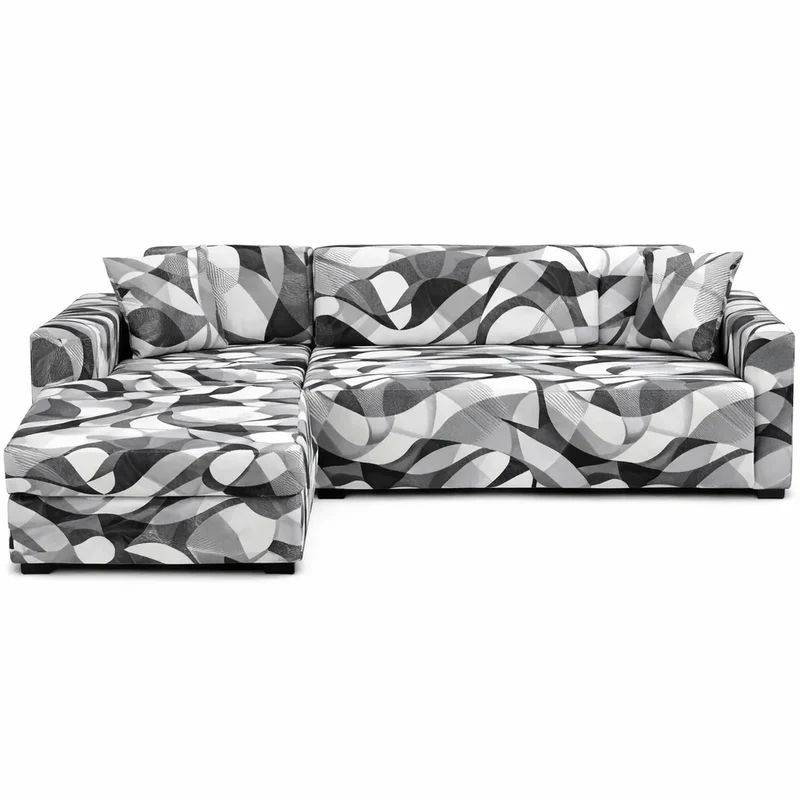 Motif Cheira - Housse de Canapé d’Angle Extensible