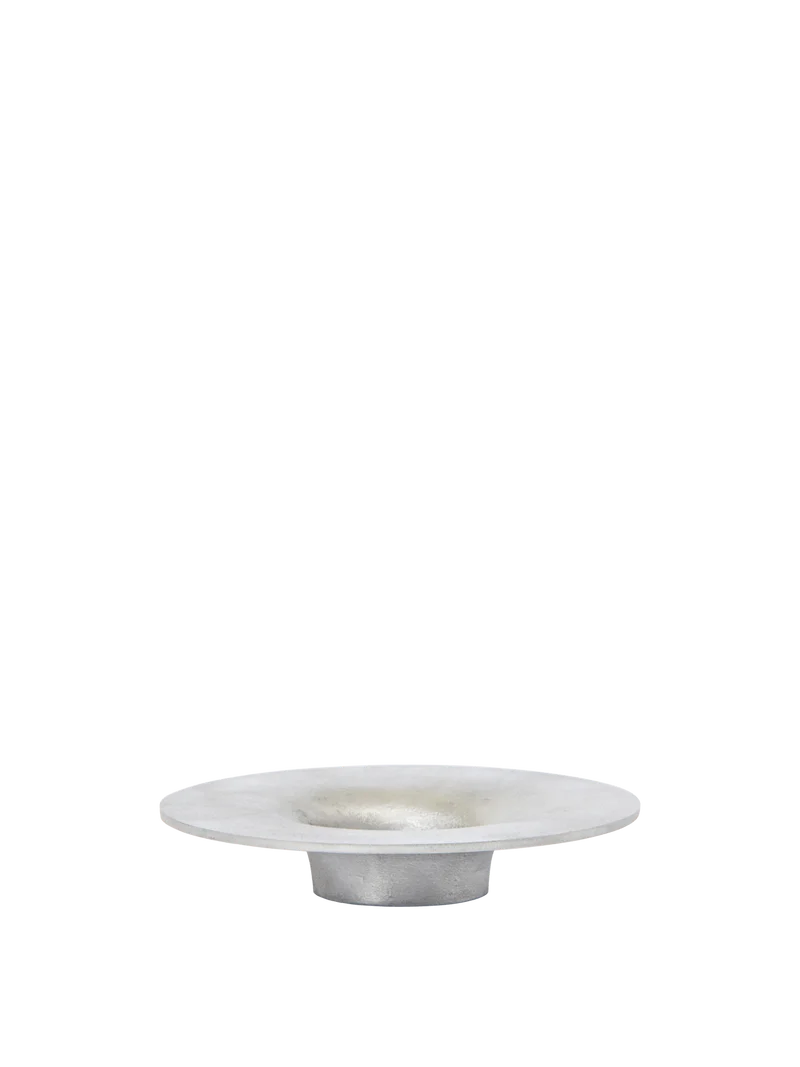 Soothe Block Candle Holder - Aluminium