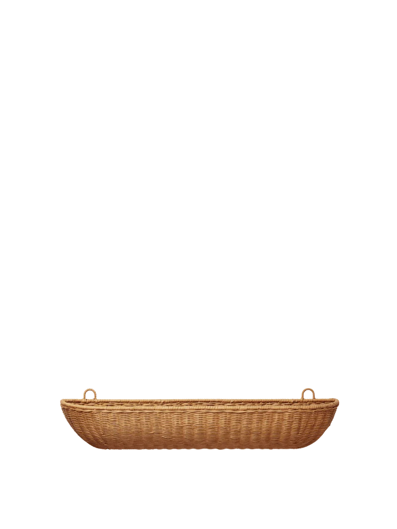 Braided Wall Pocket - 75 x 14 - Natural
