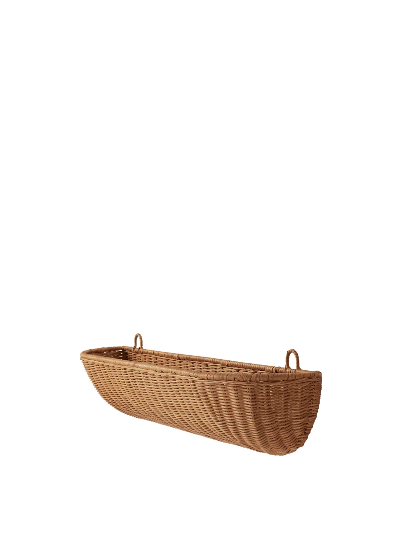Braided Wall Pocket - 75 x 14 - Natural