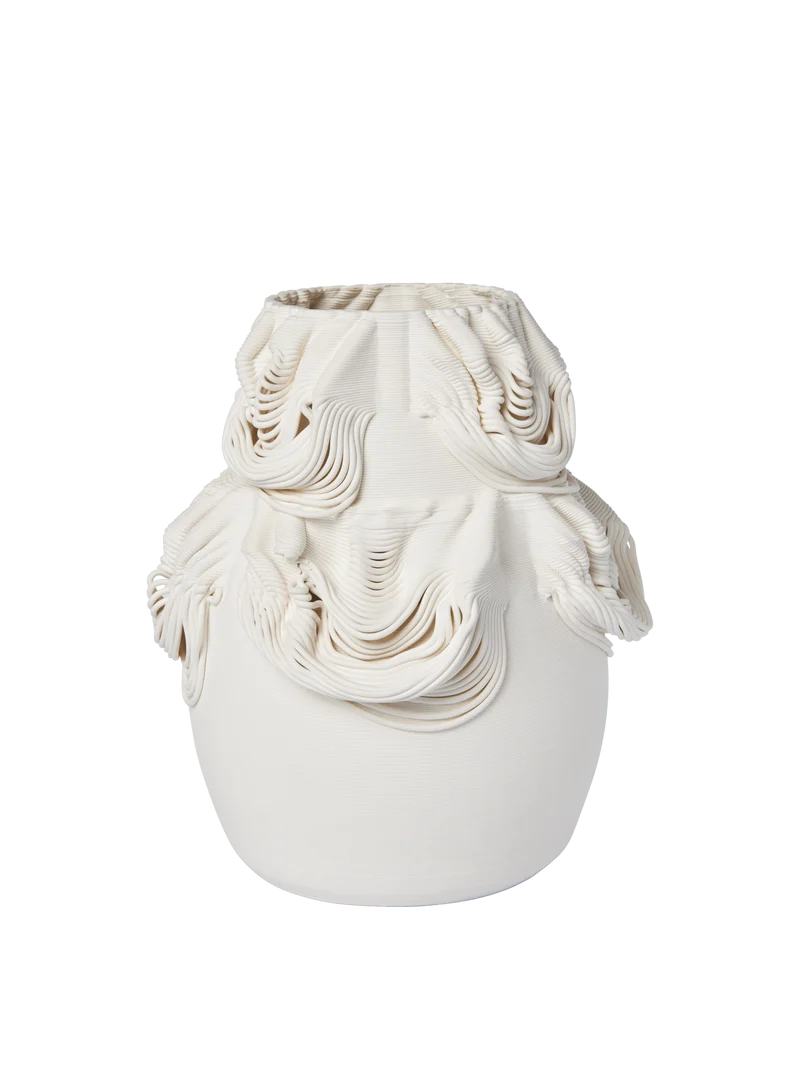 Drisca Vase - Off-White