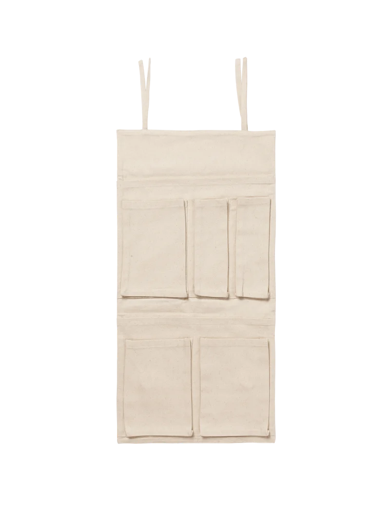 Canvas Travel Pockets - Natural