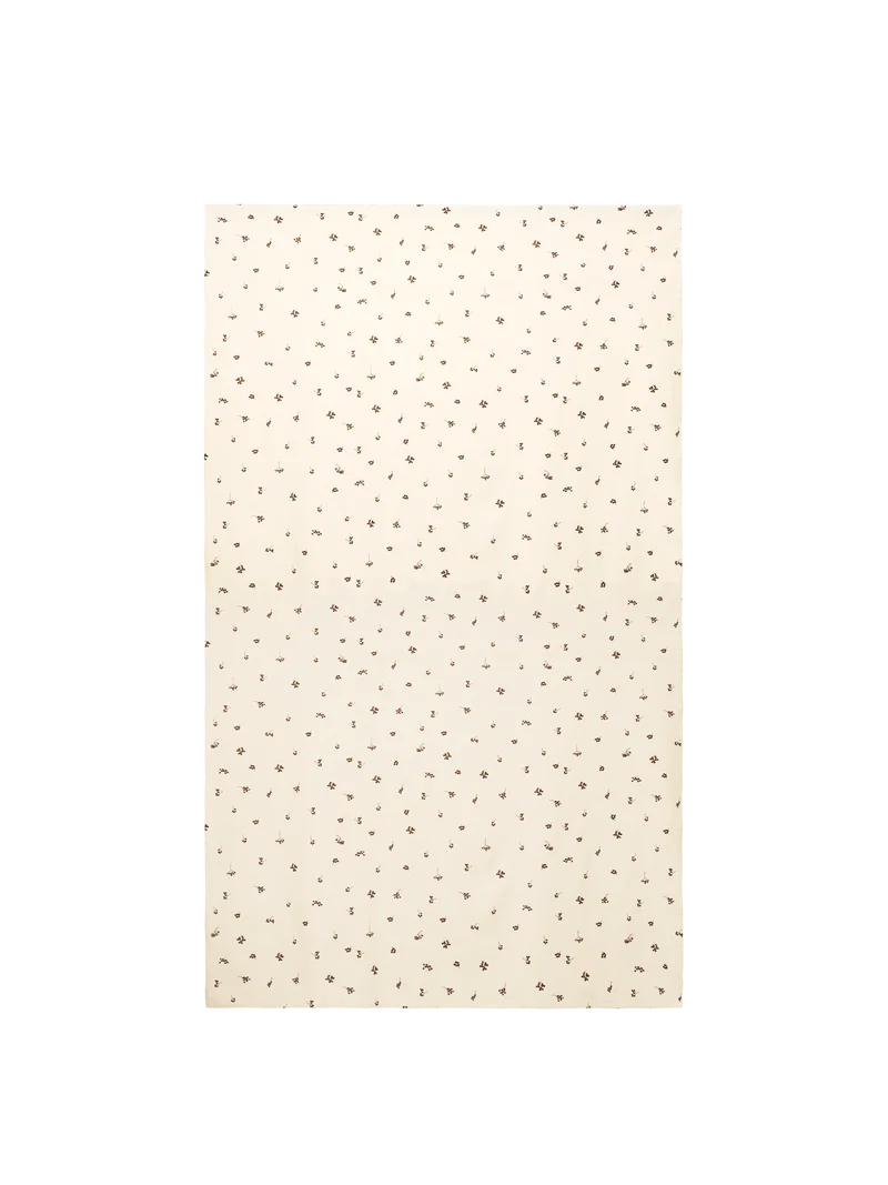 Baies Tablecloth - Natural/Dark Chocolate