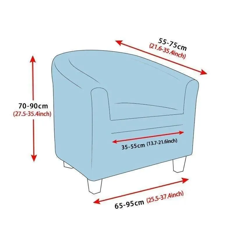 Housse Tolpis Extensibles Pour Fauteuil Club