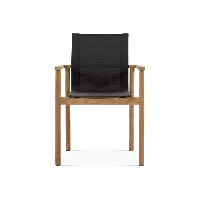 French Beauty - Outdoor Teak Chair Without Arms
