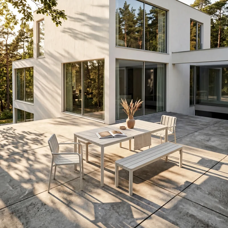 All In - Outdoor Aluminium Bench