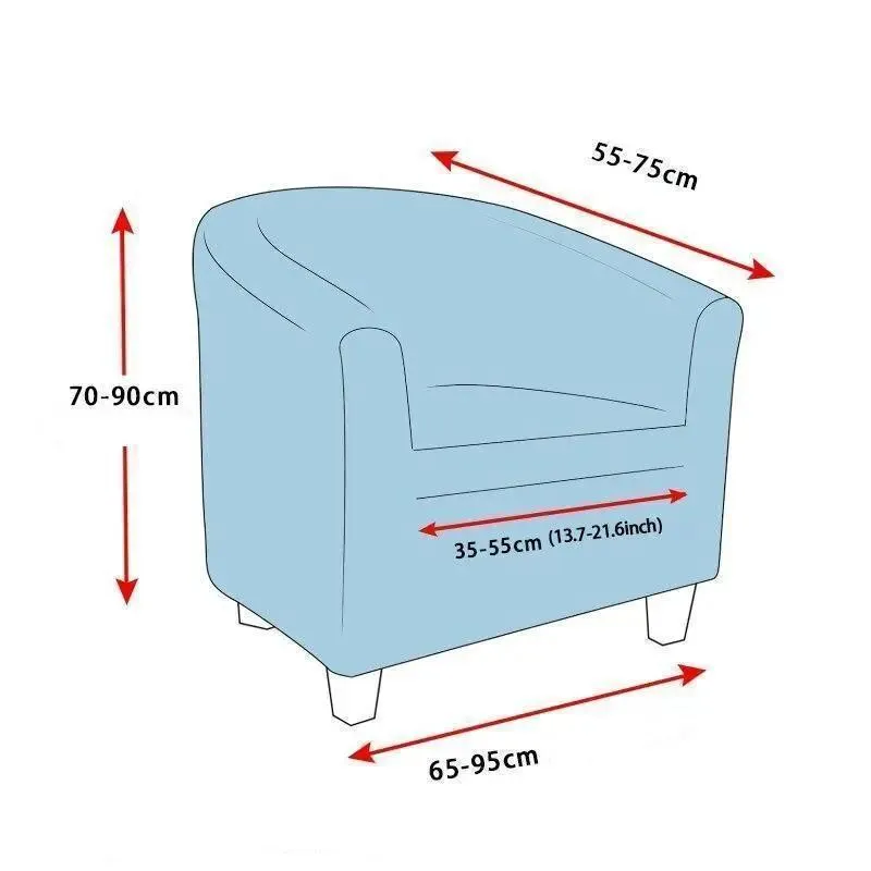 Housse Gallica Extensibles Pour Fauteuil Club