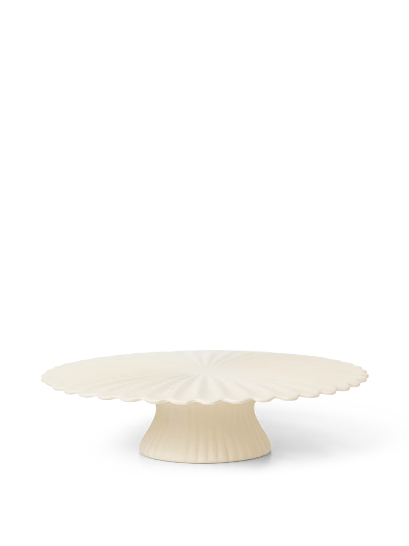 Fountain Cake Stand - Off-White