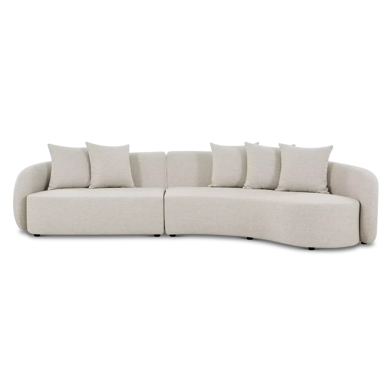Toi & Moi - Outdoor Fabric 2-Piece Sectional Sofa