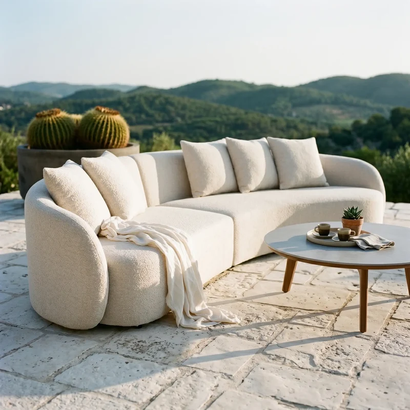 Toi & Moi - Outdoor Fabric 2-Piece Sectional Sofa
