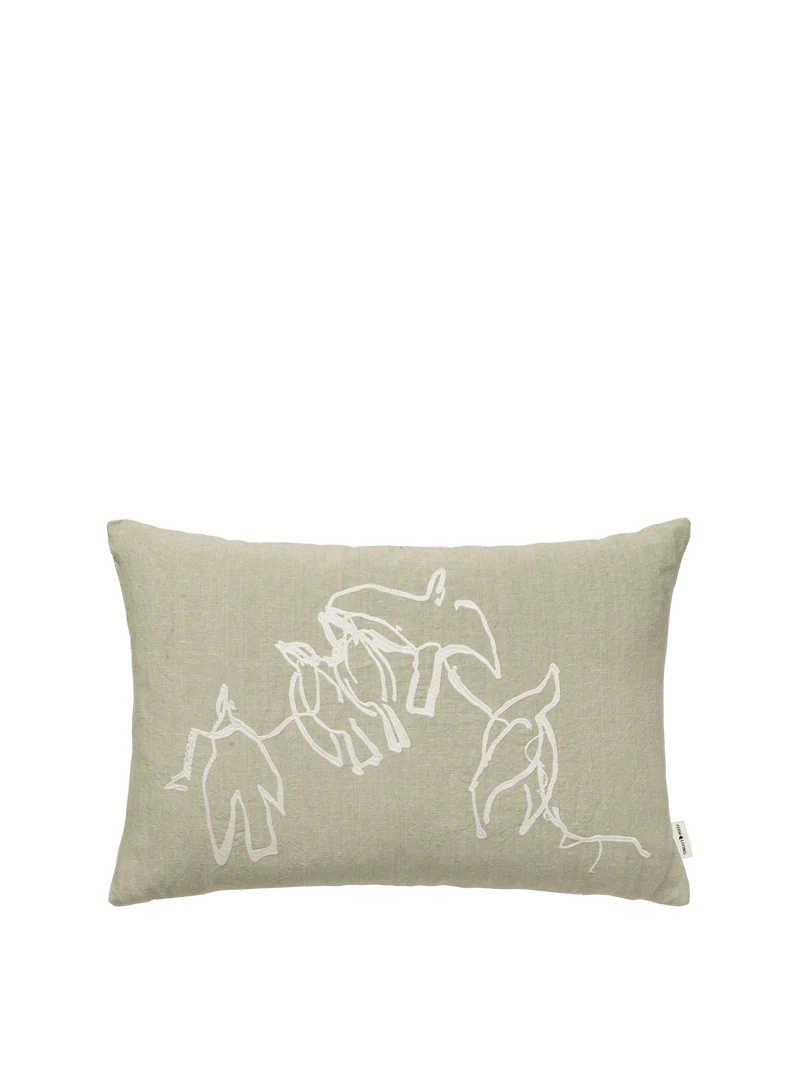 Vuelo Cushion Cover - Elm Green