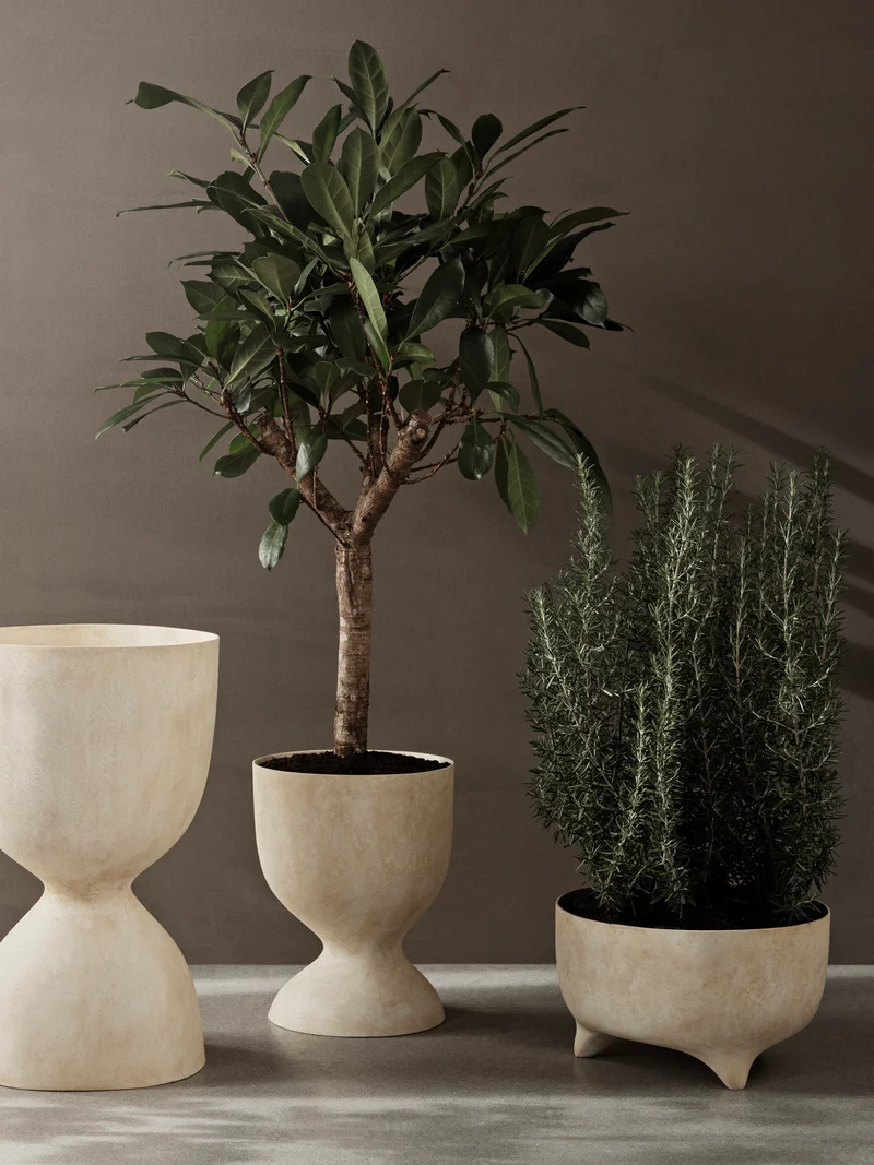 Evoke Pot - Tall - Warm Sand