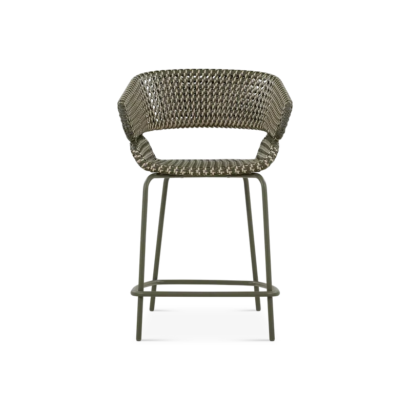 Phil - Outdoor Wicker Counter Height Stool